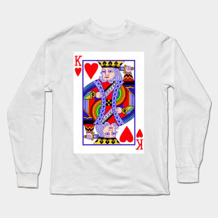 King of Hearts - Pride Long Sleeve T-Shirt